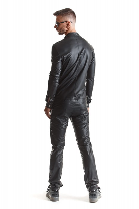RMGiorgio001 - wetlook jacket - sizes: S,M,L,XL,XXL