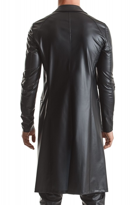 RMSergio001 - wetlook coat - sizes: 3XL, 4XL, 5XL