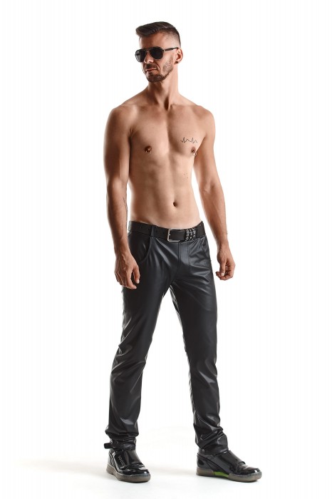 RMVittorio001 - wetlook trousers - sizes: 3XL, 4XL, 5XL