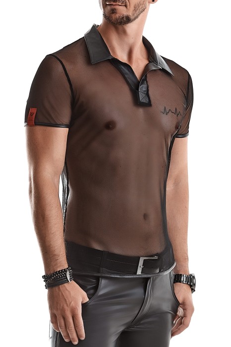 RMRoberto001 - black polo - size: XL