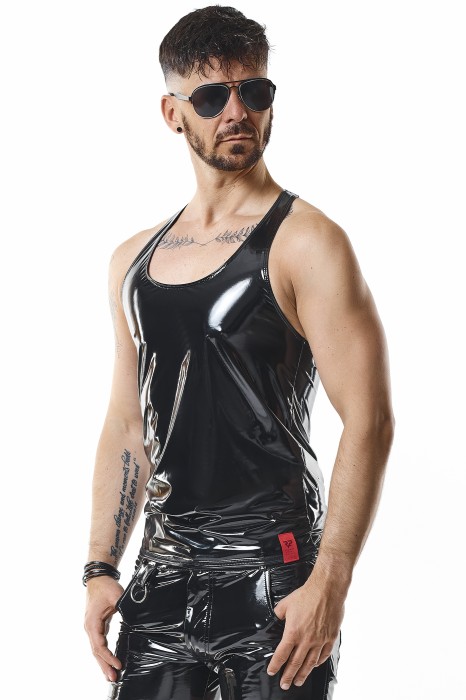 RMFreddiePVC - PVC tank top - sizes: S,M,L,XL,XXL