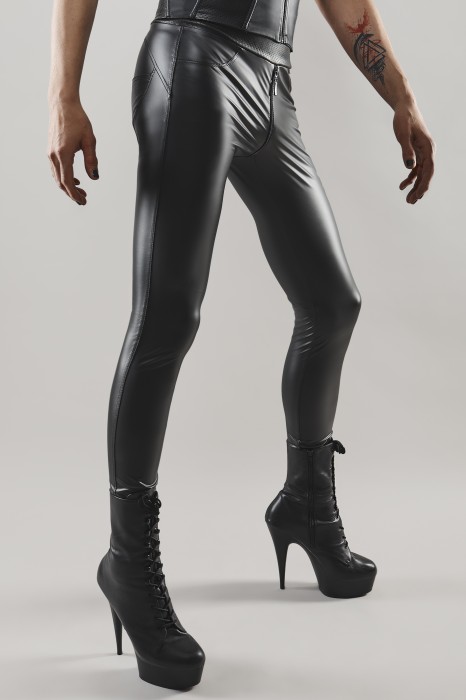 BOMiguel001 - leggings with zipper - sizes: S,M,L,XL,XXL