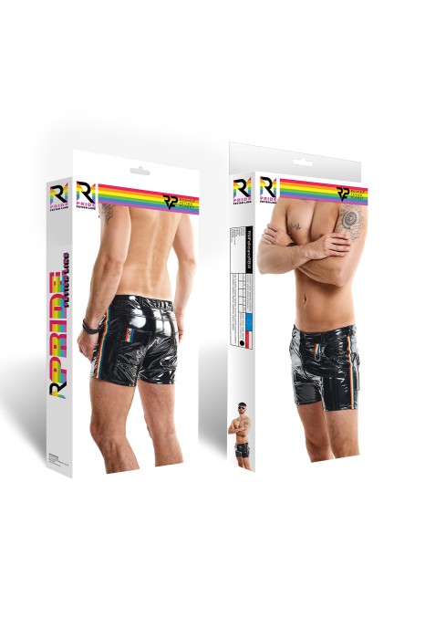 RMFelicianoRBW - PVC shorts - sizes: S,M,L,XL,XXL