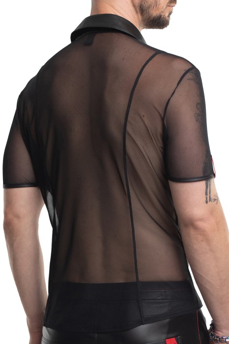 RMUgo001 - black polo - sizes: S,M,L,XL,XXL