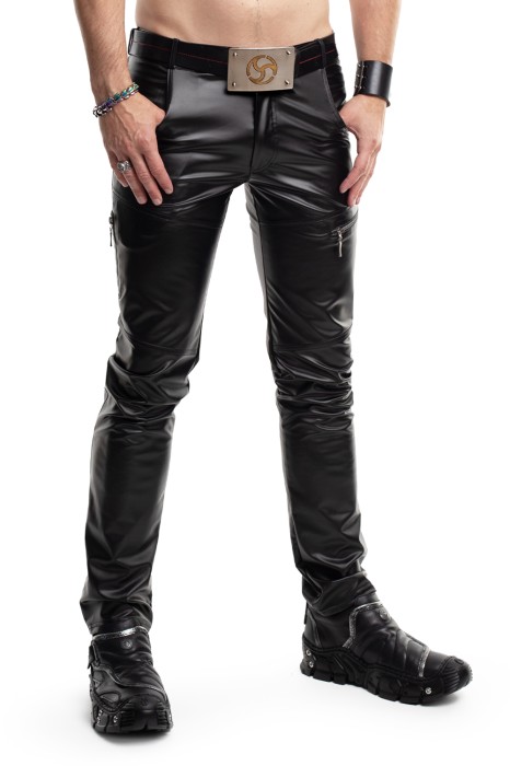 RMAmedeo001 - wetlook trousers - sizes: S,M,L,XL,XXL