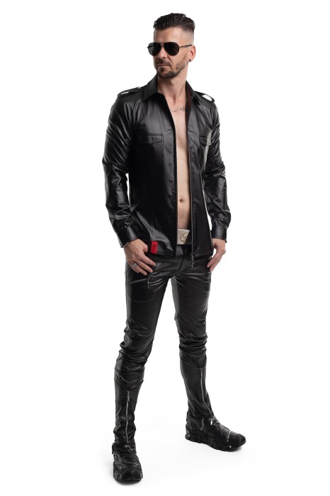RMNatale001 - wetlook shirt - sizes: S,M,L,XL,XXL
