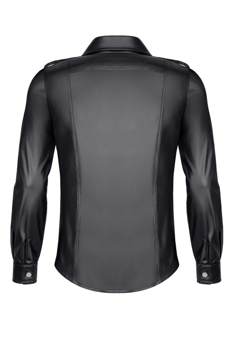 RMNatale001 - wetlook shirt - sizes: S,M,L,XL,XXL