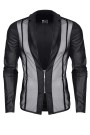 RMDaniele001 - black jacket - sizes: S,M,L,XL,XXL