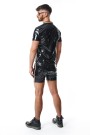 RMRemigioRBW - PVC polo shirt with zipp - sizes: S,M,L,XL,XXL