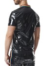 RMRemigioRBW - PVC polo shirt with zipp - sizes: S,M,L,XL,XXL