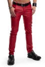 RMTommaso002 - red wetlook trousers - sizes: S,M,L,XL,XXL