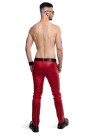 RMTommaso002 - red wetlook trousers - sizes: S,M,L,XL,XXL