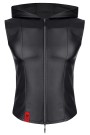RMDario001 - wetlook vest with hood - sizes: S,M,L,XL,XXL