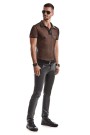 RMRoberto001 - black polo - sizes: S, M, L, XL, XXL