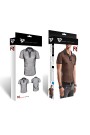 RMRoberto001 - black polo - sizes: S, M, L, XL, XXL