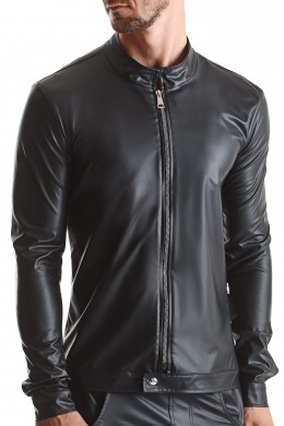 RMGiorgio001  wetlook jacket  sizes: S,M,L,XL,XXL